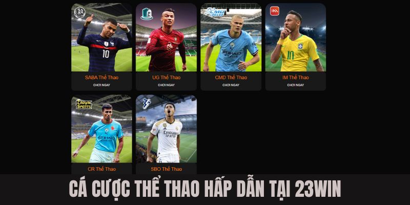 Cá cược thể thao hấp dẫn tại 23WIN